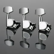New Chrome Inline Guitar String Tuning Pegs Tuners Machine Head
