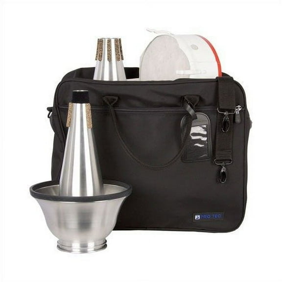 protec bass trombone mute bag with modular divider, model m402