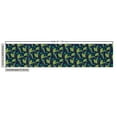 thumbnail image 2 of Ambesonne Exotic Fabric by the Yard Upholstery, Assorted Woodland Leaves, 2 Yards, Indigo Multicolor, 2 of 4
