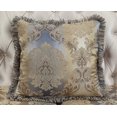 thumbnail image 5 of HomeRoots 348231 40 x 97 x 47 in. Fabric Antique White Upholstery Poly-Resin Sofa with 5 Pillows, 5 of 6