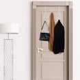 thumbnail image 4 of Over Door Hanger Rack Multi Use Metal Over The Door Hook Decorative Over Door Hanger (1, White), 4 of 5