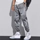 thumbnail image 1 of Pantalones Cargo negros para hombre, ropa de calle japonesa Vintage, Hip Hop, con bolsillos, informal, estilo Safari, holgado, 2023, 1 of 4