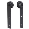 thumbnail image 4 of 2Pcs Sliding Door Track Barn Hardware Kit Wood Roller Rail Pulley Wheel for Farm Accessories, 4 of 9