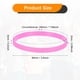 thumbnail image 3 of Uxcell 12Pcs Pulseras de Goma, Pulseras de Silicona de Color Sólido para Deporte/Ejercicio/Baloncesto Hombres Mujeres Adolescentes [Rosa], 3 of 6