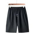thumbnail image 6 of FRSASU Men Pants Summer Thin Fast-drying Beach Trousers Sports Short Pants Black XXXXXXXL, 6 of 9