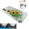 thumbnail image 3 of Sun Flower For iPhone 11 Case TPU Clear Soft & Flexible Ultra-Thin Shockproof Anti-Scratch Transparent Bumper Slim Lightweight Protective Cover for iPhone 11 6.1 Inch 2019 Women Girls, 3 of 4