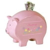 My Bambino Asymmetrical Pig Piggy Banks & Money Jars Pink/Yellow