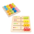 thumbnail image 4 of Vogacara Rompecabezas a juego Tablero de Niños Rompecabezas Juguete Color Forma Cognición Entrenamiento Rompecabezas Tablero Niños Juguete Juguetes Educativos No.02 Vogacara FN003470-02, 4 of 6