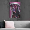 thumbnail image 6 of Luxe Metal Art 'Black Lab' by Dean Russo, Metal Wall Art, 24"x36", 6 of 9