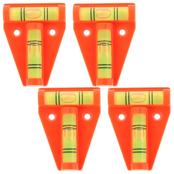 Hemoton 4pcs High Precision Mini Level T-Shape Bubbles Level T Type Rv Levelers Rv Levelers Bubbles Levels For Travel Trailer