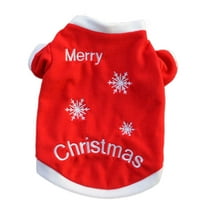 Tainini Dog Red Clothes Dog Christmas Puppy Sweater for Small Dogs Chihuahuam