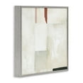thumbnail image 4 of Stupell Industries Neutral Abstract Simplicity Abstract Painting Gray Framed Art Print Wall Art, 17 x 17, 4 of 10