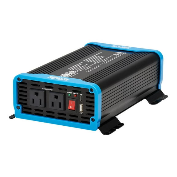 Tripp Lite 2-Outlet 600W Light-Duty Compact Power Inverter PINV600SW120