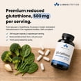 thumbnail image 4 of Luma Nutrition Premium Glutathione 500mg - Glutathione Supplement - Antioxidant Support - Liver Support - 60 Capsules, 4 of 11