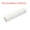 White, variant on Unique Bargains PVC Rigid Round Pipe 36mm ID 40mm OD 20cm/8' Length White High Impact for Water Pipe, Crafts, Cable Sleeves