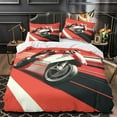 thumbnail image 2 of YingD Boxing Bedding Set Sports Theme Duvet Cover Single Size Red Blue, 2 of 5