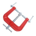 thumbnail image 1 of 3 Way Edging Clamp, 70mm Depth 3 Way C Clamp  for Furniture Making, 1 of 7