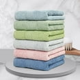 thumbnail image 4 of Soft Linen Washcloths for Bathroom Cotton Wash Cloth Set, 13x29 in Soft Rags for Body and Face Washcloths, 4 of 7