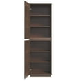 thumbnail image 6 of Linon Keane Wood Mid Century Two Door Bookcase with Two Doors in Brown, 6 of 14