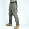 thumbnail image 2 of Pantalon de Travail pour Homme Pantalon Cargo de Randonnée Résistant à l'Eau Extensible Pantalon Tactique d'Extérieur avec Multiples Poches (Sans Ceinture), 2 of 8