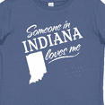 thumbnail image 4 of Inktastic Someone in Indiana Loves Me Boys or Girls Baby T-Shirt, 4 of 5