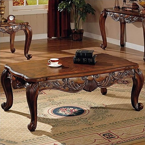 COFFEE TABLE, WARM BROWN;, 52.50 X 30.00 X 19.00" - Walmart.com