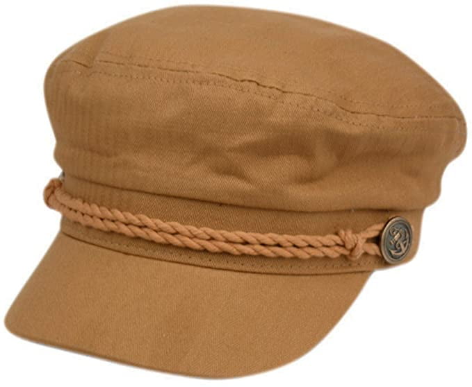 Epoch Hats - Mens Cotton Greek Fisherman Cap Yachting Style Sailing ...