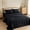 Black, variant on King Size Bed Sheets Set, Luxury 1800 Series Microfiber Bed Sheets, Super Soft Bed Sheets 4 Pieces, Cooling & Breathable, Up to16" Deep Pocket