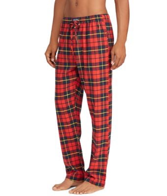 polo flannel pajamas