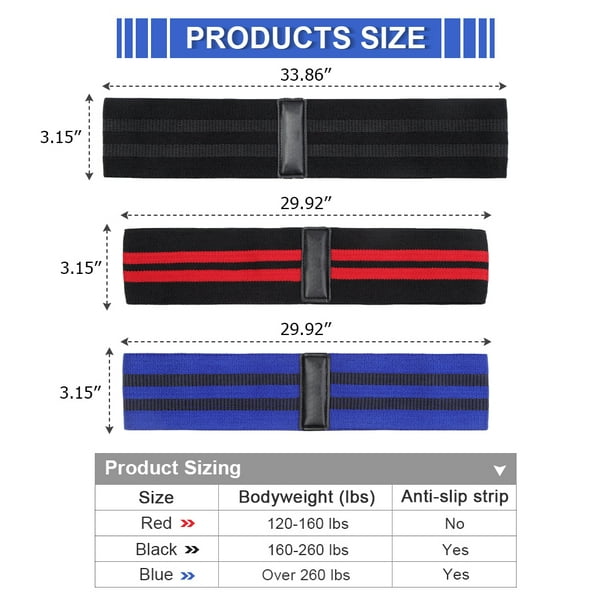 Resistance Bands Squat Bands Bands For Working Out Booty Band For Women For Beginners Walmart