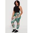 thumbnail image 2 of Women's Plus Size Patterned Leggings with Cell Phone Pockets, 2 of 5