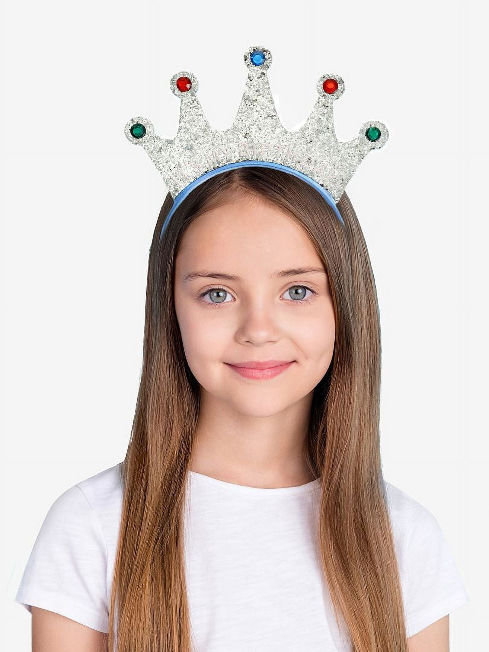 Wonder Nation It's-My-Birthday Crown Headband and Pin Set, 2 Pieces