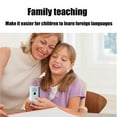 thumbnail image 1 of stanreset Intelligent Voice Translation Machine Portable Handheld Smart Translator Instant Voice Translator with 2.4 Inch HD Touch Screen Black, 1 of 6