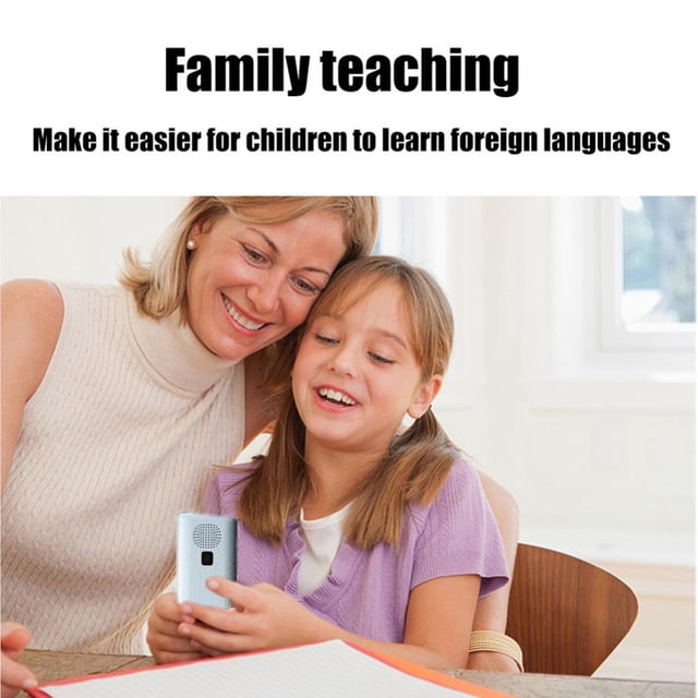 stanreset Intelligent Voice Translation Machine Portable Handheld Smart Translator Instant Voice Translator with 2.4 Inch HD Touch Screen Black