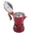 thumbnail image 1 of Italian Coffee Maker, Accessories Brewer Tool 150ml Single Valve 3 Cups with Coffee Distributor Spoon Paper Filter for Home Brewing, 1 of 7