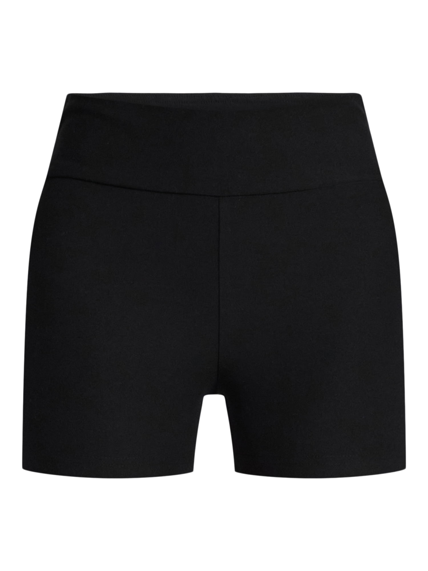 No Boundaries Faux Sueded Jersey Shorty Shorts, 3'' Inseam, Women's XXS-XXL