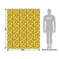 thumbnail image 4 of Rwraps Skull and Bones Yellow Calvaria Matte Vinyl Film Wrap 59in x 24ft Vinyl Vehicle Car Film, 4 of 9