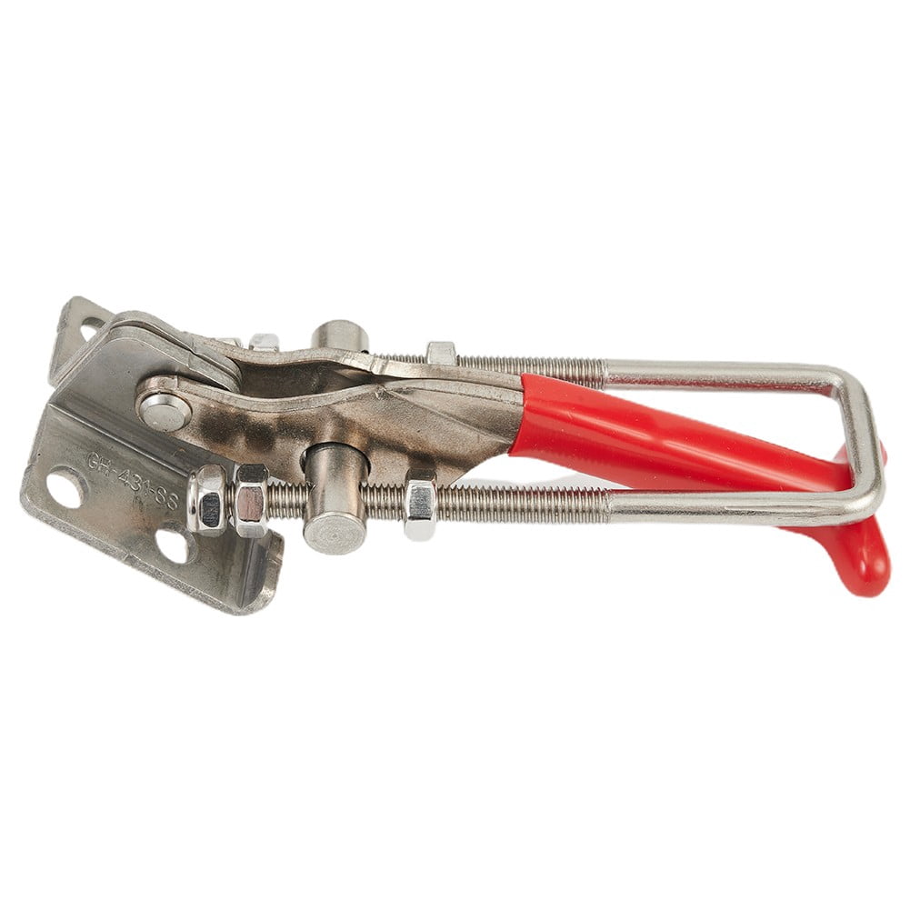 2Pc Heavy Duty Latch U Bolt Self-Lock Toggle Clamp Stainless Steel Load 200Kg