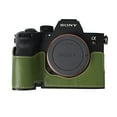 thumbnail image 1 of GadgetCom Coque Demi-Caméra Compatible avec Sony Alpha 7RV A7R5, Coque en Cuir PU Antidérapante, 1 of 5