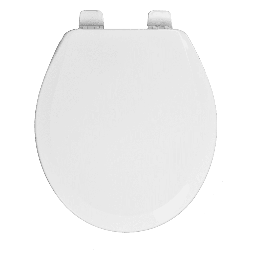 Centoco 700-001 Round Molded Wood Toilet Seat, Centocore Technology, White