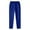 Blue, variant on WREESH Men's Wide Leg Sweatpants Fashion Drawstring Elastic Waist Solid Color Casual Sweat Length Pants Blue