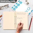 thumbnail image 5 of Minimalist Blue Fish Design A5 8.3x5.7in PP Notebook, Adjustable Rings, 60 Sheets, Diary or Journey Note, 5 of 8