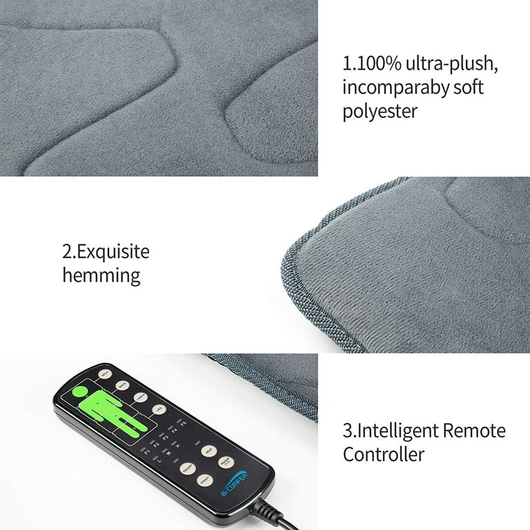 Full-Body Care and Heating electric full body massage mat 