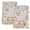 Gray, variant on Easter Rabbits Kitchen Towels Set of 2, Spring Flowers Butterfly Bunny Plants Beige Absorbent Dish Towels for Kitchen, Microfiber Hand Towel, Quick Drying Tea Towel for Cleaning Decorative Dishcloths