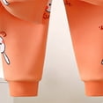 thumbnail image 3 of Enyan Baby Boys Fall Winter Outfit Long Sleeve Cute Cartoon Print Top and Relaxed Fit Pant 2Pcs Set Toddler Boy Clothes（Orange,18-24 Months）, 3 of 6