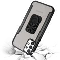 thumbnail image 3 of For Samsung A53 5G Aluminium Alloy Magnetic Ring Stand Hybrid Case Cover - Black, 3 of 4