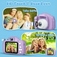 thumbnail image 2 of PayUSD Kids Camera 1080p HD Digital Video Camera for Kids 32gb Sd Card Mini Rechargeable Toddler Toys Christmas Birthday Festival Gifts for for 3-12 Years Kids, 2 of 10