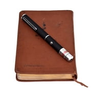 Green 5 Miles 532nm Green Laser Pointer Pen Mid-Open Visible Beam Light Ray Camping Office Tool