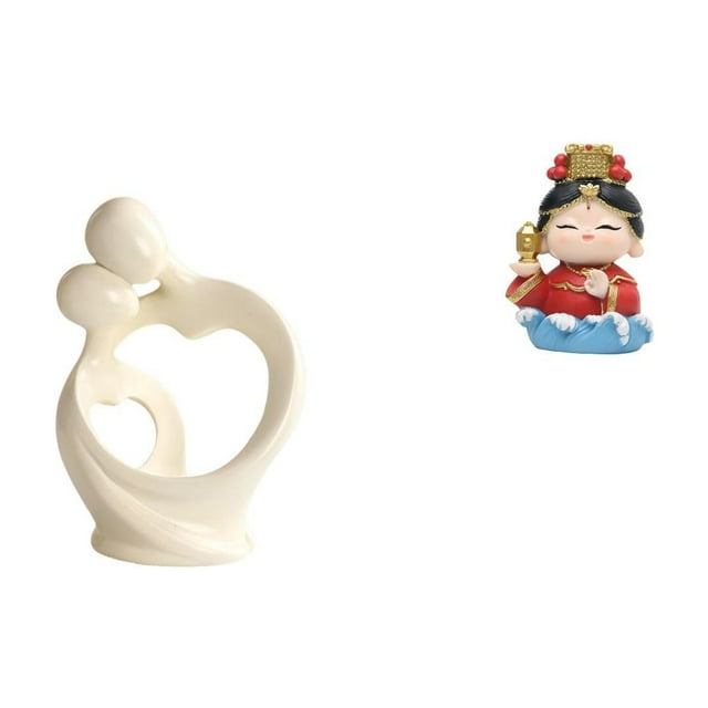 Estatua abstracta,Estatua de resina para decoración del hogar,escultura de pareja,Estatua de la Madre Mazu,Estatua de la Madre Mazu para la decoración del hogar,Escultura de Mazu,figura de
