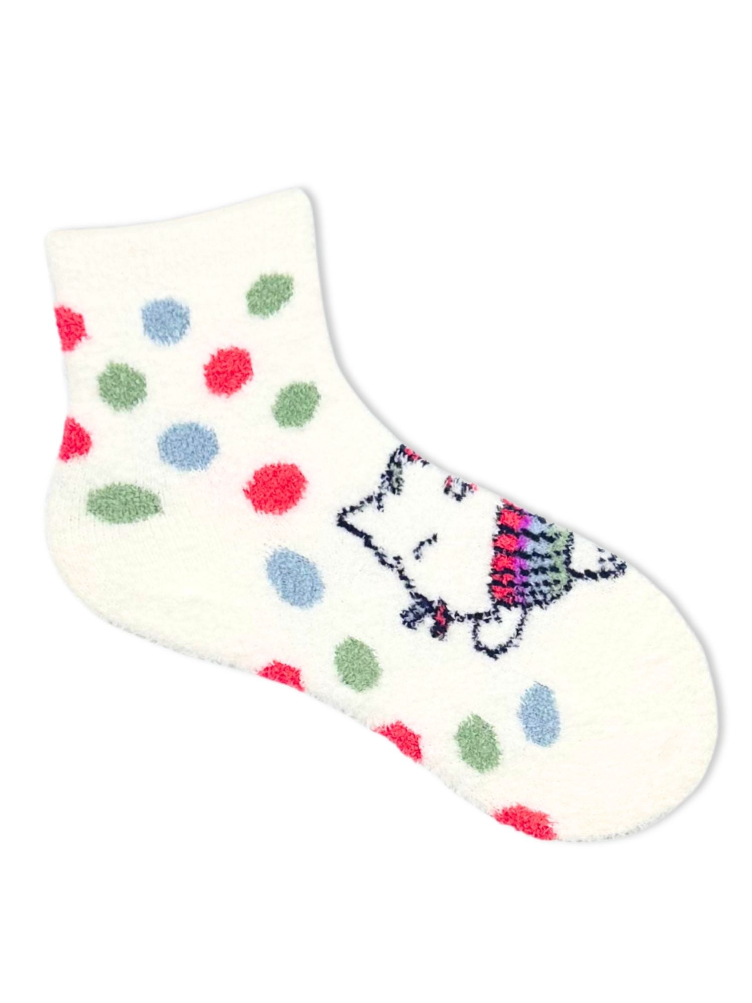 Gabby's Dollhouse Girls Cozy Socks, 2-Pack, Sizes S/M-M/L